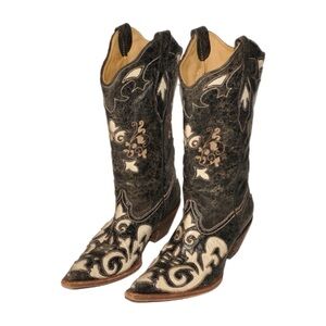 Corral Vintage 8M Boots Genuine Lizard